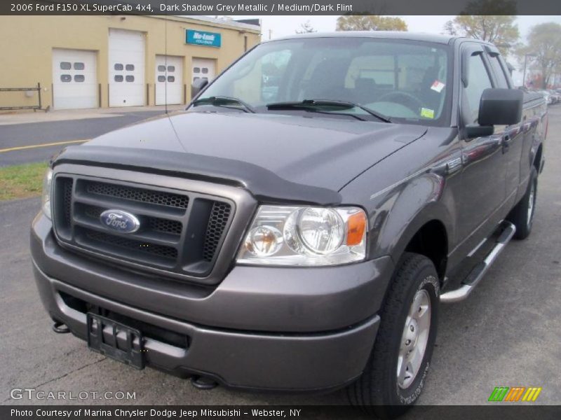 Dark Shadow Grey Metallic / Medium/Dark Flint 2006 Ford F150 XL SuperCab 4x4