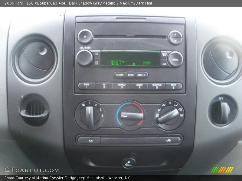 Dark Shadow Grey Metallic / Medium/Dark Flint 2006 Ford F150 XL SuperCab 4x4