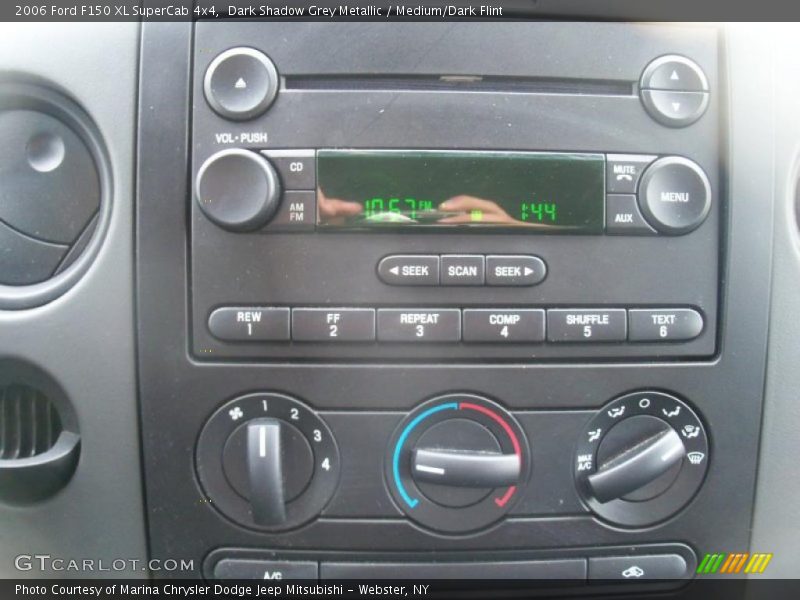 Dark Shadow Grey Metallic / Medium/Dark Flint 2006 Ford F150 XL SuperCab 4x4