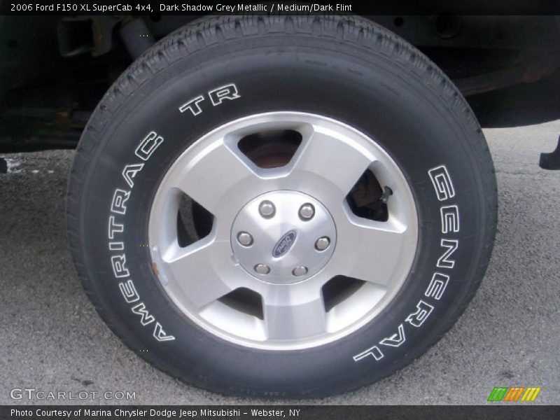 Dark Shadow Grey Metallic / Medium/Dark Flint 2006 Ford F150 XL SuperCab 4x4