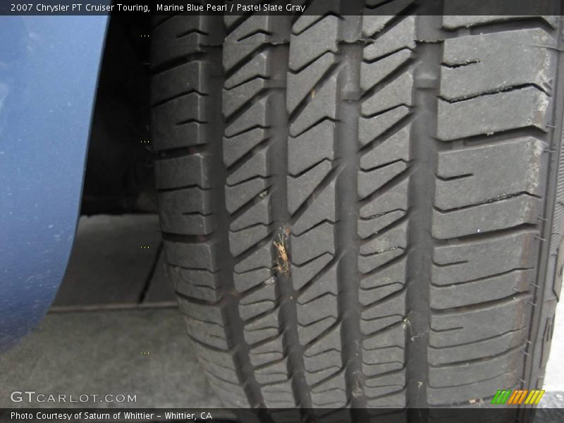 Marine Blue Pearl / Pastel Slate Gray 2007 Chrysler PT Cruiser Touring