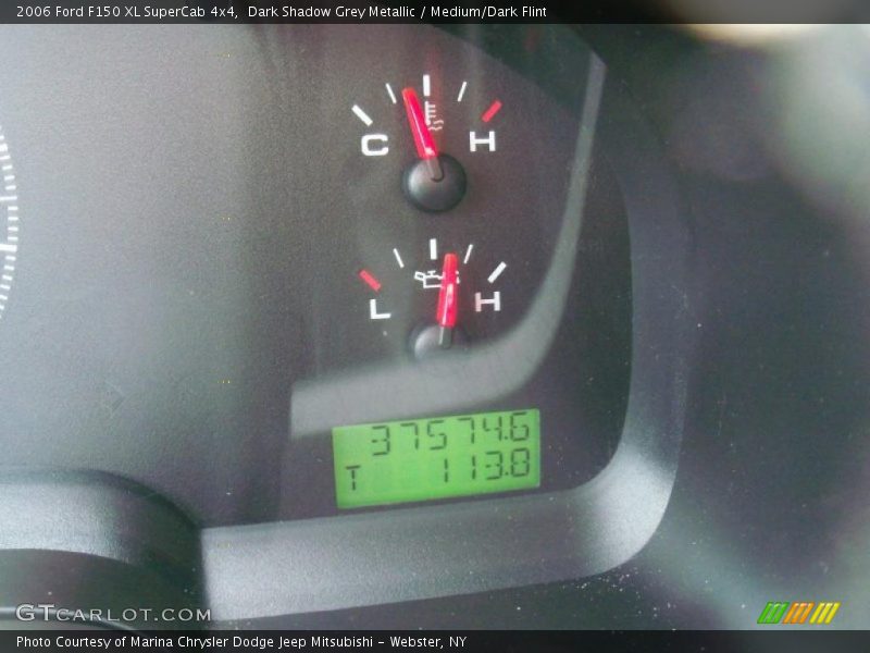 Dark Shadow Grey Metallic / Medium/Dark Flint 2006 Ford F150 XL SuperCab 4x4