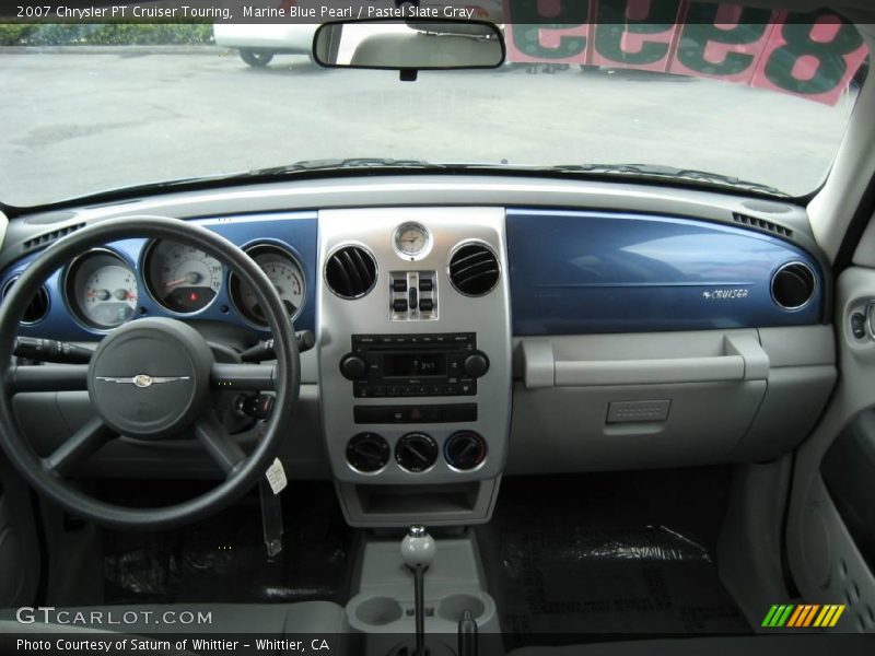 Marine Blue Pearl / Pastel Slate Gray 2007 Chrysler PT Cruiser Touring