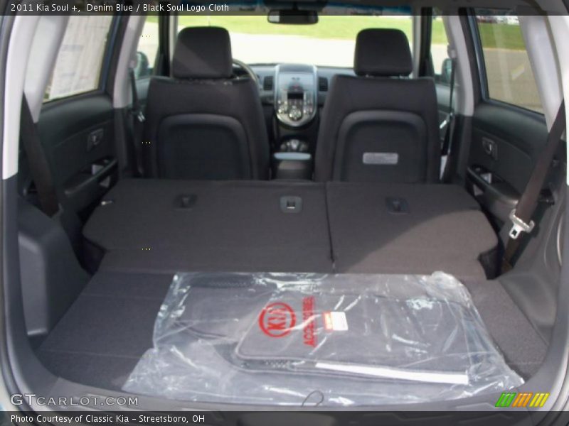 Denim Blue / Black Soul Logo Cloth 2011 Kia Soul +
