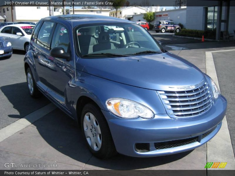 Marine Blue Pearl / Pastel Slate Gray 2007 Chrysler PT Cruiser