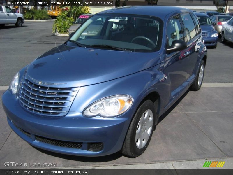 Marine Blue Pearl / Pastel Slate Gray 2007 Chrysler PT Cruiser