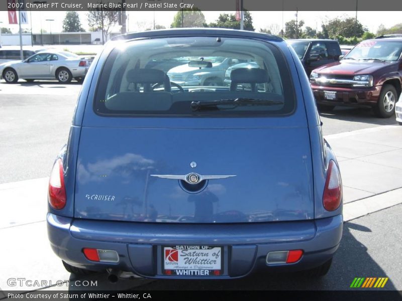 Marine Blue Pearl / Pastel Slate Gray 2007 Chrysler PT Cruiser