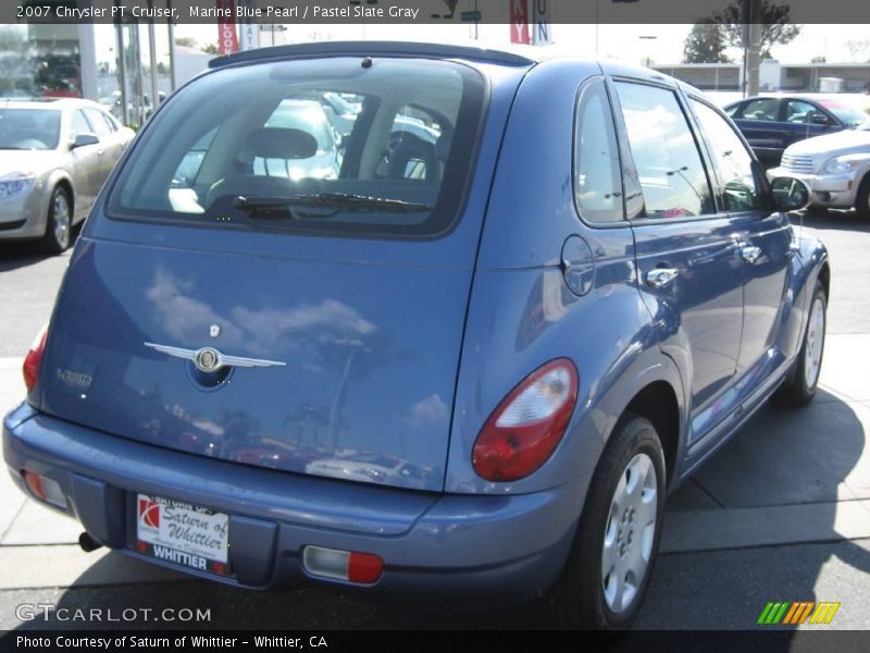 Marine Blue Pearl / Pastel Slate Gray 2007 Chrysler PT Cruiser