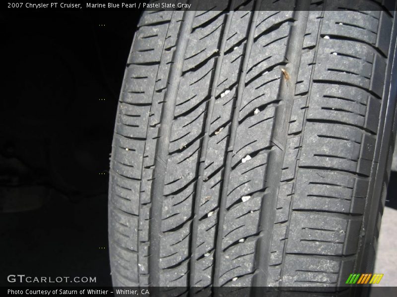 Marine Blue Pearl / Pastel Slate Gray 2007 Chrysler PT Cruiser