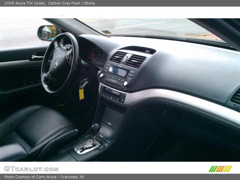 Carbon Gray Pearl / Ebony 2008 Acura TSX Sedan