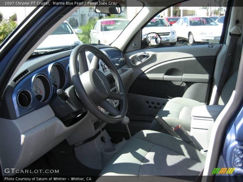 Marine Blue Pearl / Pastel Slate Gray 2007 Chrysler PT Cruiser
