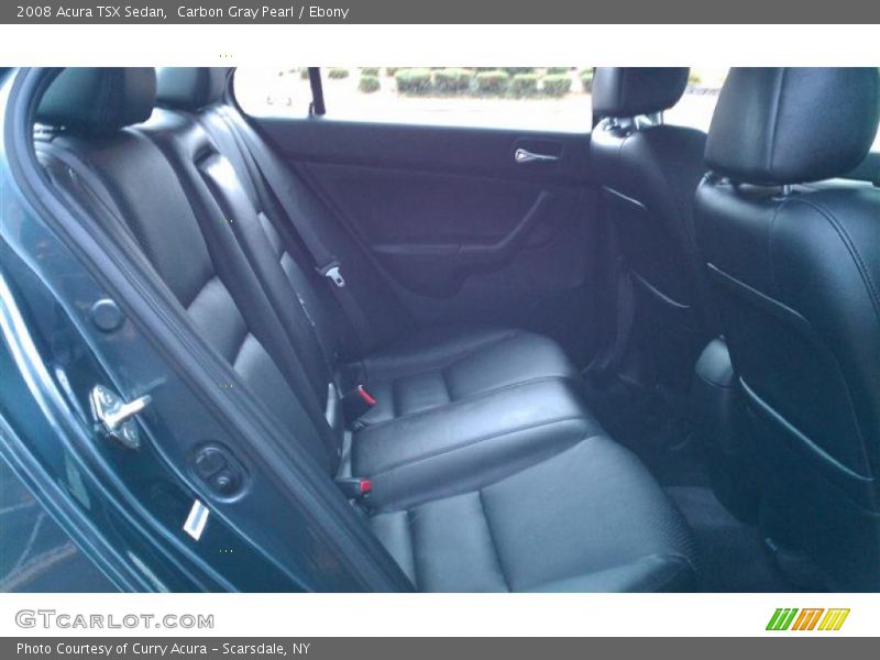 Carbon Gray Pearl / Ebony 2008 Acura TSX Sedan