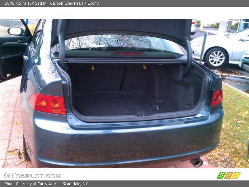 Carbon Gray Pearl / Ebony 2008 Acura TSX Sedan