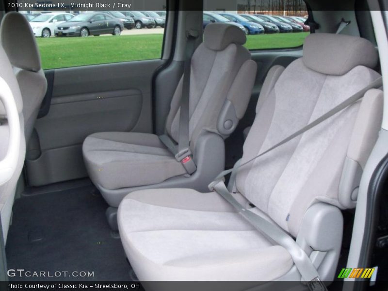 Midnight Black / Gray 2010 Kia Sedona LX