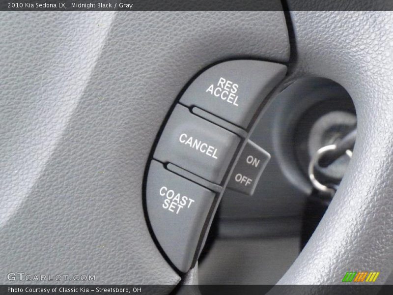 Midnight Black / Gray 2010 Kia Sedona LX