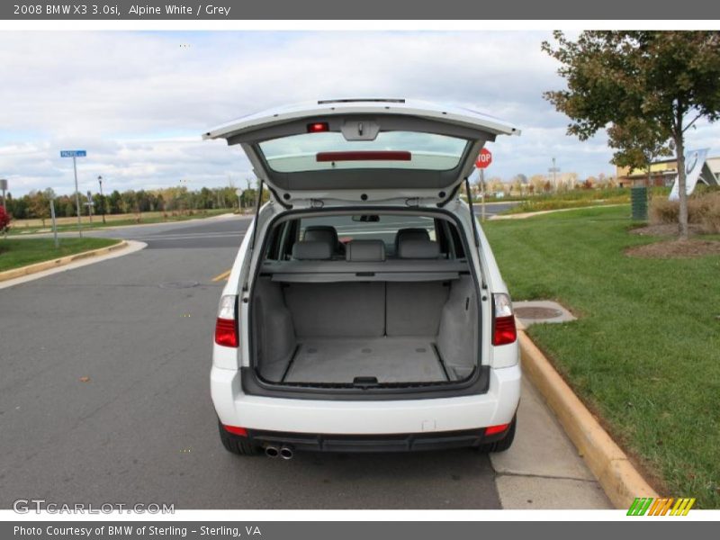 Alpine White / Grey 2008 BMW X3 3.0si