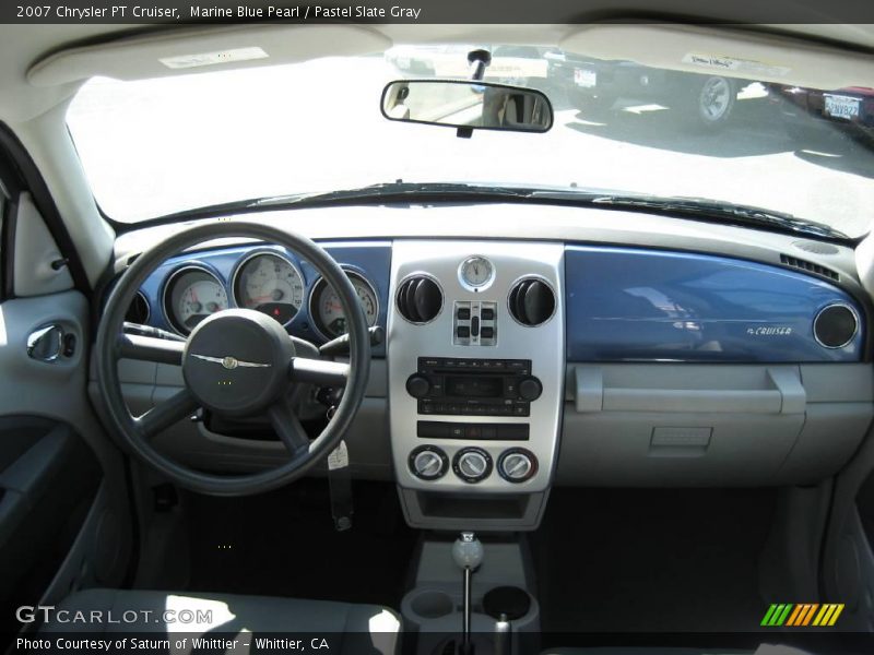 Marine Blue Pearl / Pastel Slate Gray 2007 Chrysler PT Cruiser