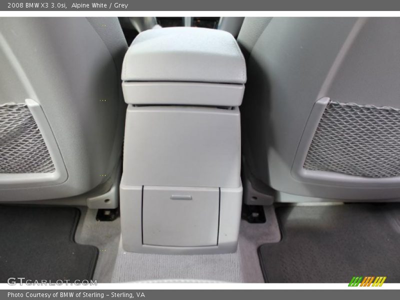 Alpine White / Grey 2008 BMW X3 3.0si