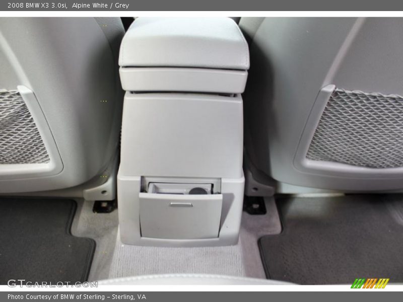 Alpine White / Grey 2008 BMW X3 3.0si