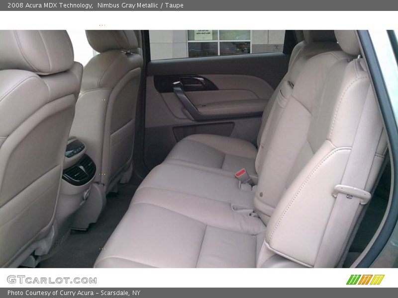 Nimbus Gray Metallic / Taupe 2008 Acura MDX Technology