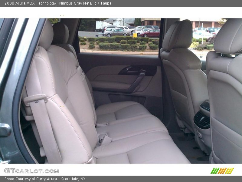 Nimbus Gray Metallic / Taupe 2008 Acura MDX Technology