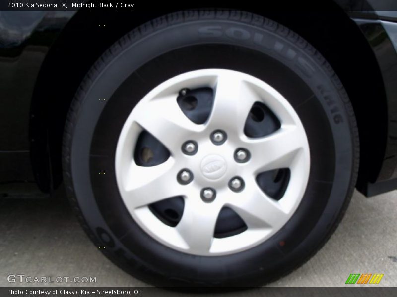 Midnight Black / Gray 2010 Kia Sedona LX