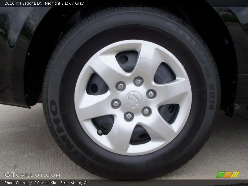 Midnight Black / Gray 2010 Kia Sedona LX