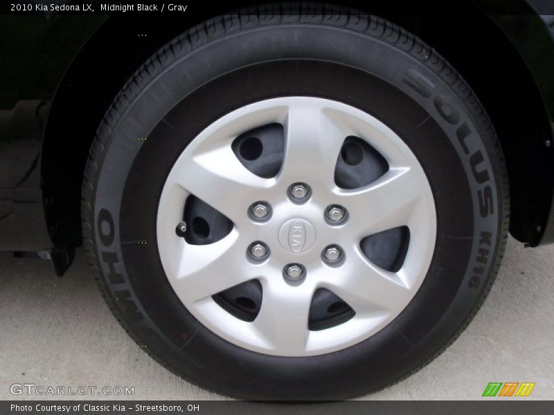 Midnight Black / Gray 2010 Kia Sedona LX
