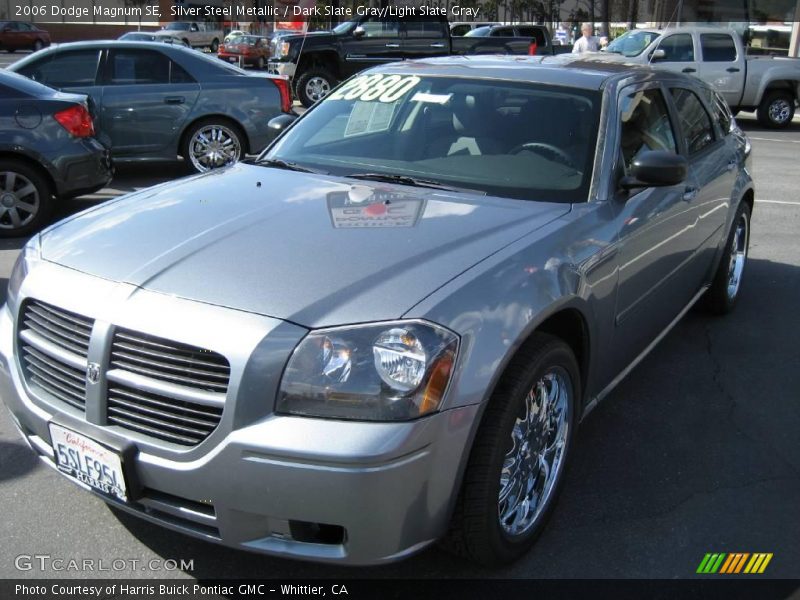 Silver Steel Metallic / Dark Slate Gray/Light Slate Gray 2006 Dodge Magnum SE