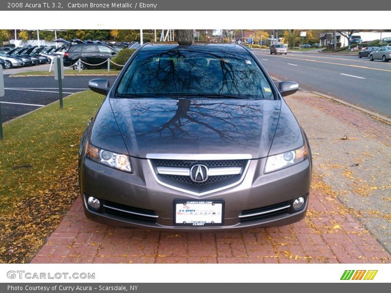 Carbon Bronze Metallic / Ebony 2008 Acura TL 3.2