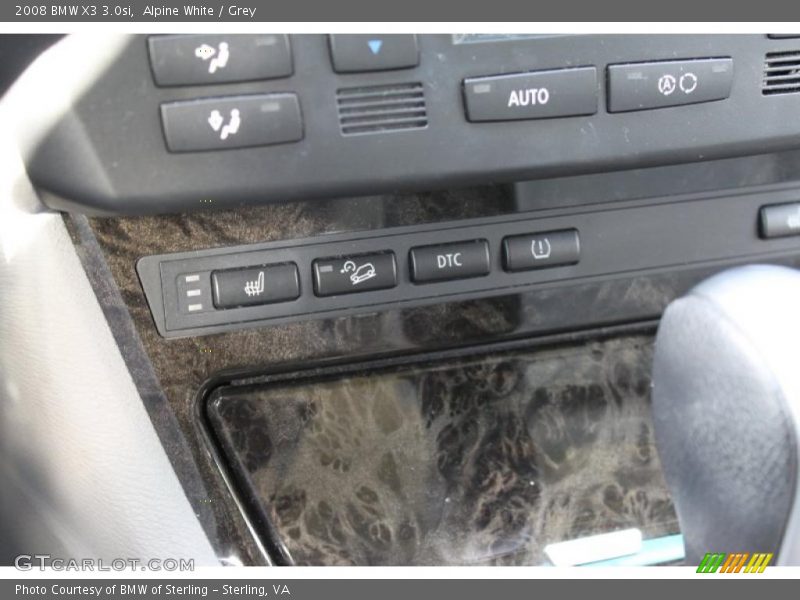 Alpine White / Grey 2008 BMW X3 3.0si