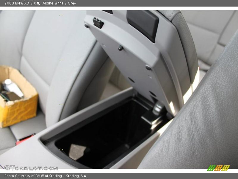 Alpine White / Grey 2008 BMW X3 3.0si