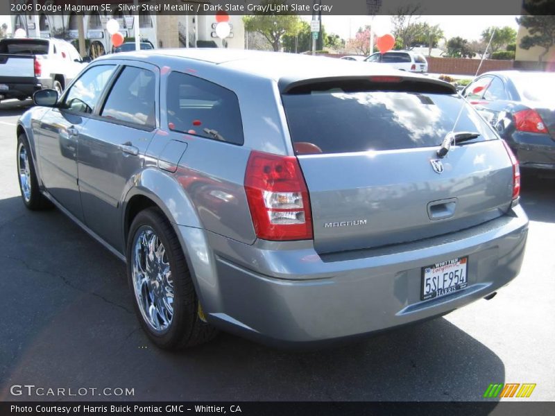 Silver Steel Metallic / Dark Slate Gray/Light Slate Gray 2006 Dodge Magnum SE