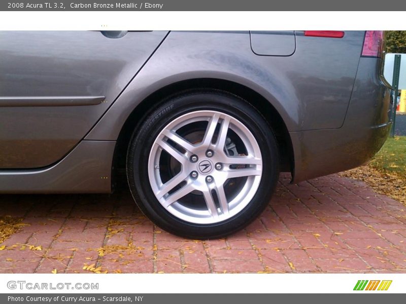 Carbon Bronze Metallic / Ebony 2008 Acura TL 3.2