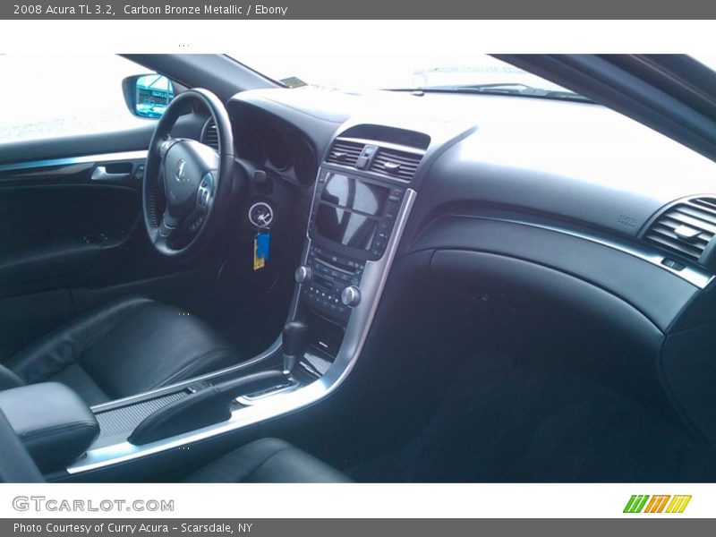 Carbon Bronze Metallic / Ebony 2008 Acura TL 3.2