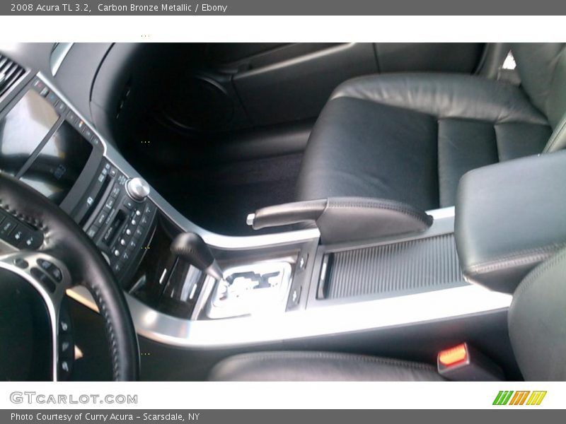 Carbon Bronze Metallic / Ebony 2008 Acura TL 3.2