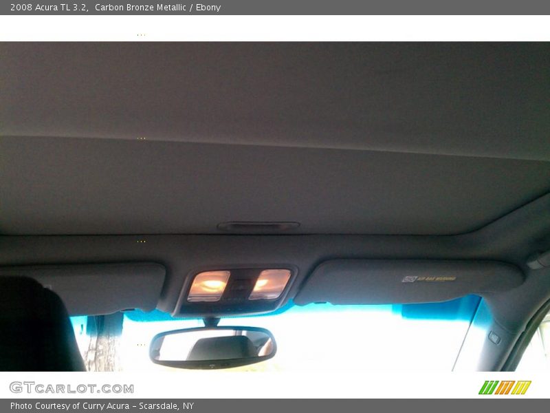 Carbon Bronze Metallic / Ebony 2008 Acura TL 3.2