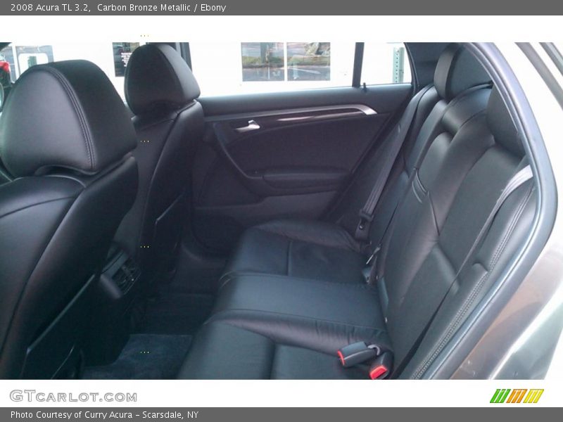Carbon Bronze Metallic / Ebony 2008 Acura TL 3.2
