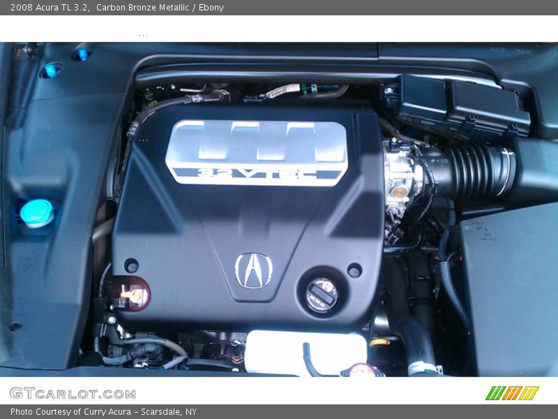 Carbon Bronze Metallic / Ebony 2008 Acura TL 3.2