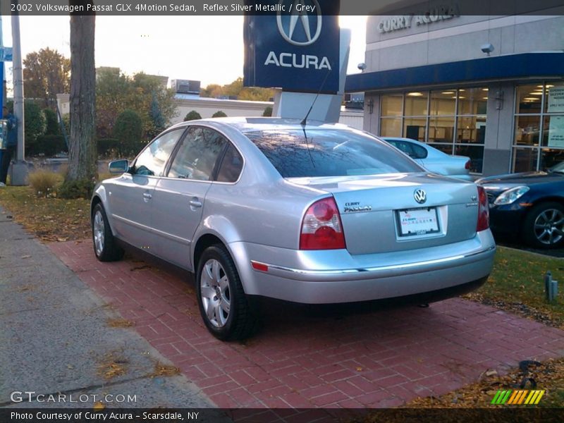 Reflex Silver Metallic / Grey 2002 Volkswagen Passat GLX 4Motion Sedan