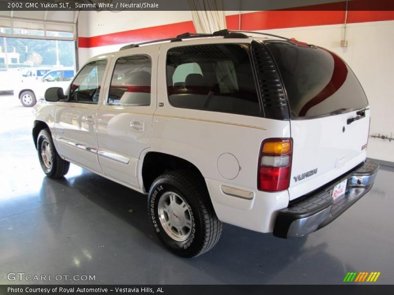 Summit White / Neutral/Shale 2002 GMC Yukon SLT