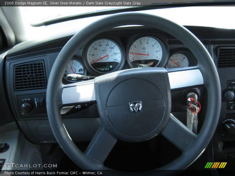 Silver Steel Metallic / Dark Slate Gray/Light Slate Gray 2006 Dodge Magnum SE