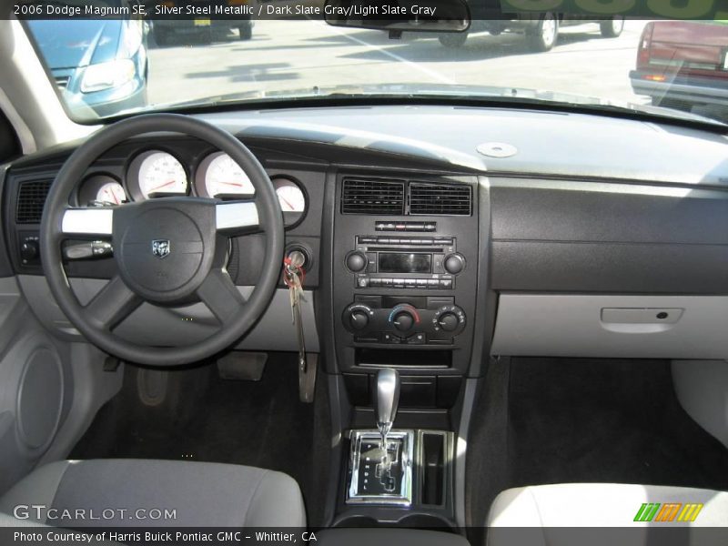 Silver Steel Metallic / Dark Slate Gray/Light Slate Gray 2006 Dodge Magnum SE