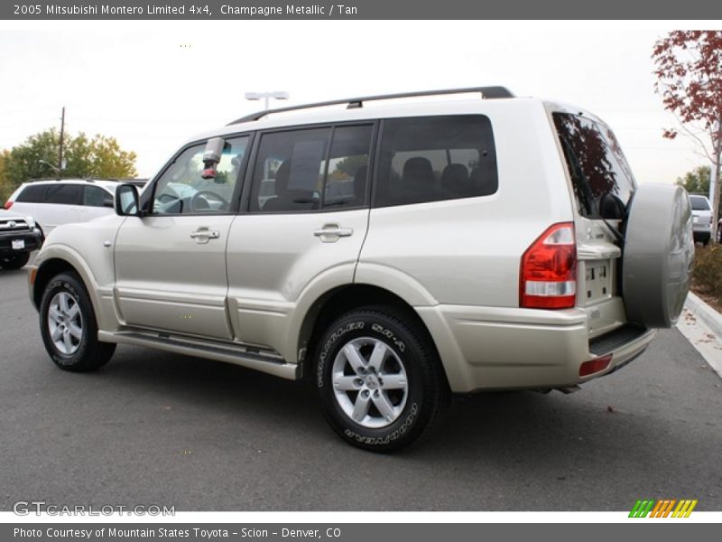 Champagne Metallic / Tan 2005 Mitsubishi Montero Limited 4x4