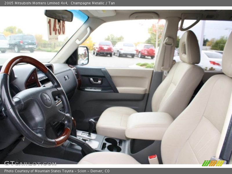  2005 Montero Limited 4x4 Tan Interior