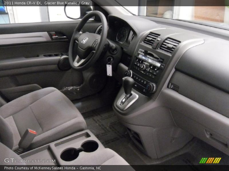  2011 CR-V EX Gray Interior