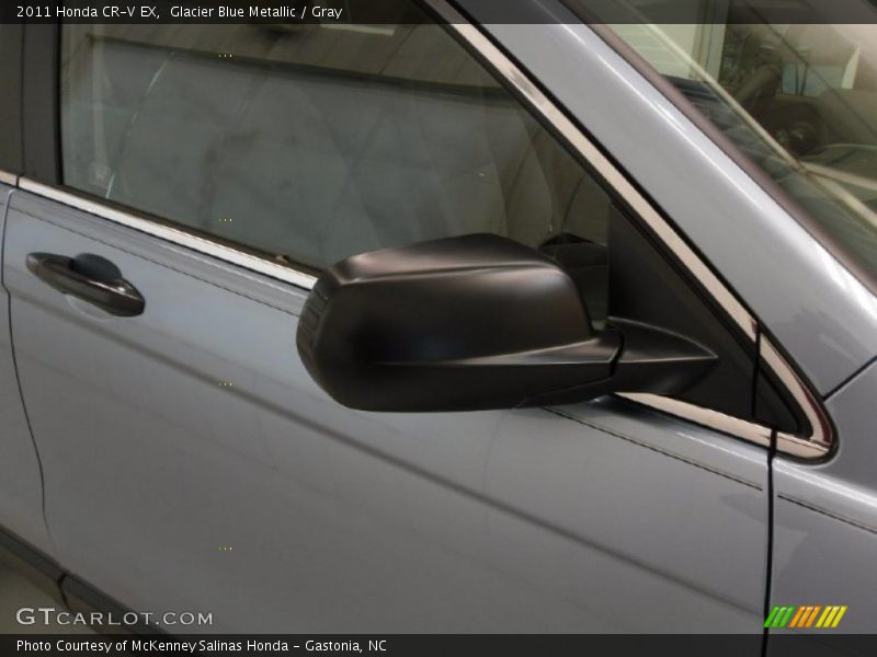 Glacier Blue Metallic / Gray 2011 Honda CR-V EX