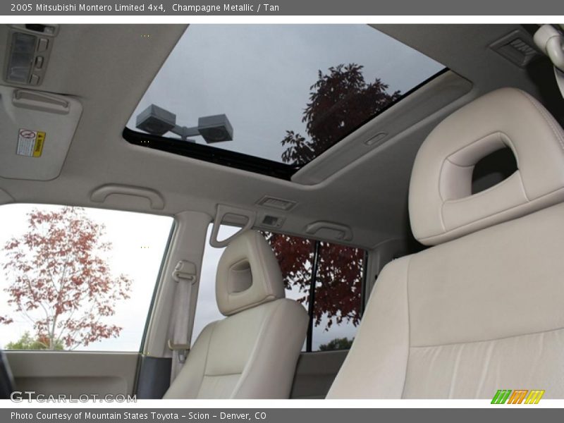 Champagne Metallic / Tan 2005 Mitsubishi Montero Limited 4x4