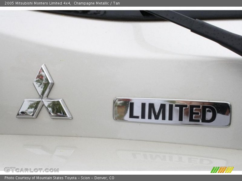  2005 Montero Limited 4x4 Logo