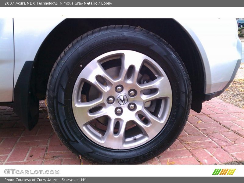 Nimbus Gray Metallic / Ebony 2007 Acura MDX Technology